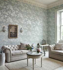 Chiswick Grove Wallpaper by Sanderson Sage