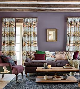 Elysian Fabric by Sanderson Whitstable Blue