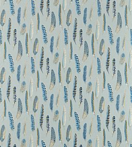 Lismore Fabric by Sanderson Indigo / Silver