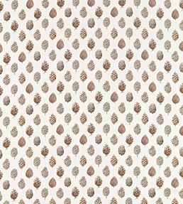 Pine Cones Fabric by Sanderson Briarwood / Cream