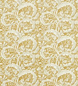 Tilia Lime Fabric by Sanderson Gold
