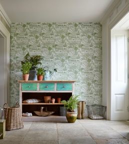 The Allotment Wallpaper by Sanderson Fennel