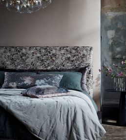 Scintilla Fabric by Clarke & Clarke Spice/Dusk