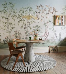 Seasonal Woods Mural by Cole & Son Jade