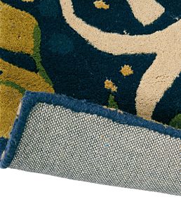Morris & Co Seaweed rug Ink 28008-140200 Ink