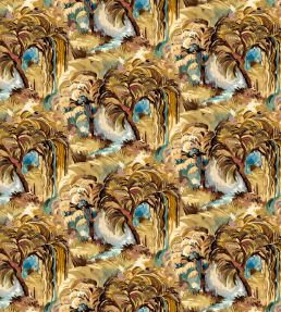 Secret Lagoon Baby Fabric by Arley House Henna