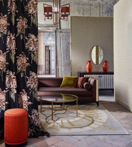 Seizo Raku Wallpaper by Zoffany Smoked Pearl