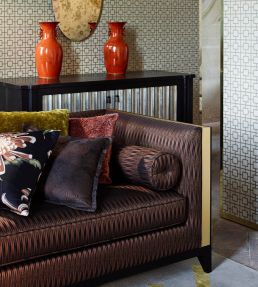 Seizo Raku Wallpaper by Zoffany Smoked Pearl