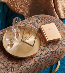 Selva Fabric by Clarke & Clarke Antique/Gold