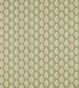 Sessile Leaf Fabric by Sanderson Forest Green