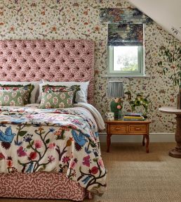 Sessile Leaf Fabric in Forest Green by Sanderson | Jane Clayton