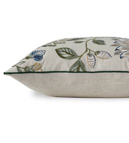 Shalimar Pillow 22 x 22" by James Hare Blue/Green