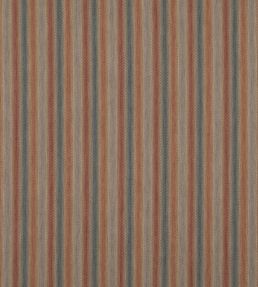 Shepton Stripe Fabric by Mulberry Home Red/Blue