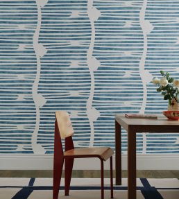 Shorelines Wallpaper by Christopher Farr Cloth Pearl