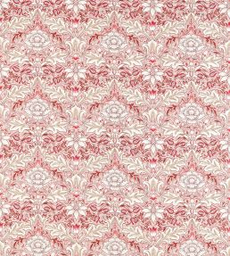 Simply Severn Fabric by Morris & Co Madder / Russet