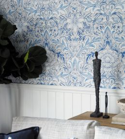 Simply Severn Wallpaper by Morris & Co Bayleaf / Annatto
