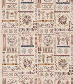 Spin Off Fabric by GP & J Baker Red/Green