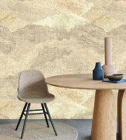 Stormy Waves Mural by Eijffinger Beige / Sand