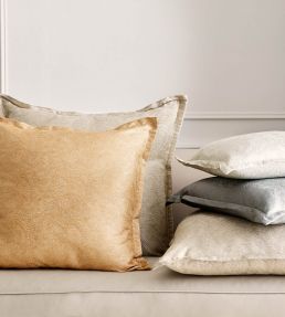 Strata Silk Fabric by James Hare Ivory