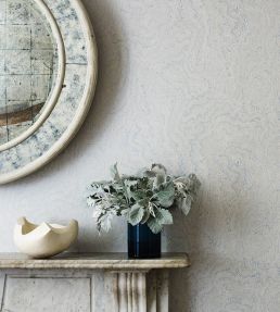 Suminagashi Wallpaper by Zoffany Oyster