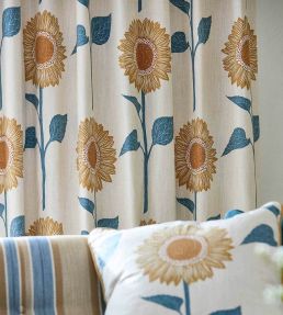 Sundial Fabric by Sanderson Denim/Barley