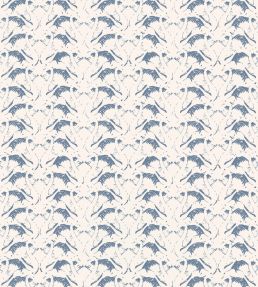 Swan Lake Wallpaper by Barneby Gates Inky Blue