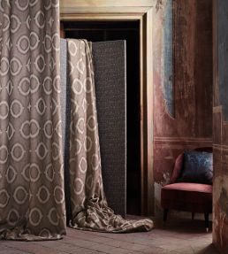 Tallulah Fabric by Zoffany Antique Bronze