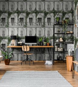 The Architecture Wallpaper by Brand McKenzie Architecture Green