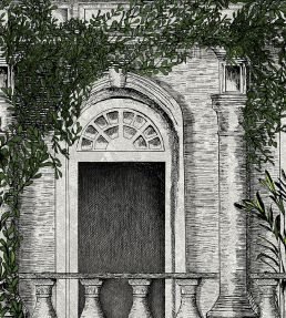 The Architecture Wallpaper by Brand McKenzie Architecture Green