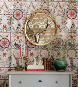 The Bird House Wallpaper by MINDTHEGAP Black