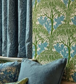 The Savaric Wallpaper by Morris & Co Cirrus