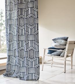 Nala Fabric by Threads Charcoal