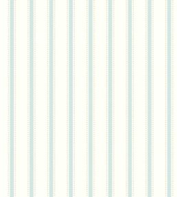 Ticking Stripe Wallpaper by Ohpopsi Seafoam