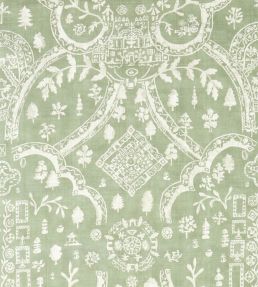 Topiary View Fabric by Sanderson Thyme