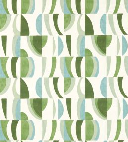 Torillo Fabric by Harlequin Emerald/Azul/Pistachio