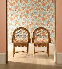 Tree Tops Fabric by Harlequin Forest/Kelly/Aqua