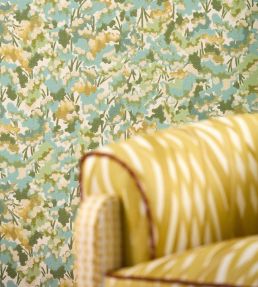 Tree Tops Wallpaper by Harlequin Honey/Clover/Sky