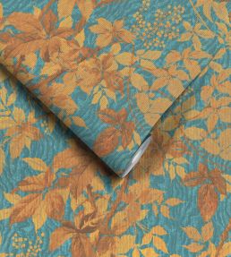 Tropic Wallpaper by Woodchip & Magnolia Teal Spice