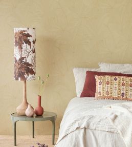Tropical Palm Wallpaper by Eijffinger Purple / Pink