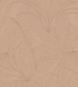 Tropical Leaf Wallpaper by Eijffinger Pink