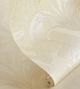 Tropical Leaf Wallpaper by Eijffinger Orange / Terracotta