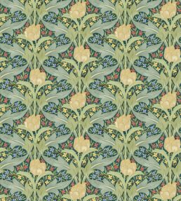 Tulip & Jasmine Wallpaper by GP & J Baker Emerald