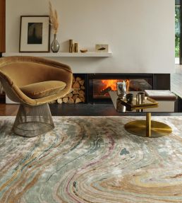 Asiatic Tuscany rug Azzuro TUSC120180AZZU Azzuro