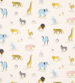Two by Two Fabric by Sanderson Neapolitan