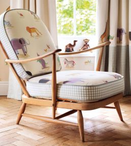 Two by Two Fabric by Sanderson Neapolitan