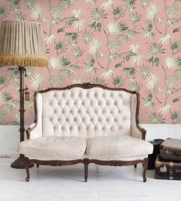 Va Va Frome Wallpaper by Woodchip & Magnolia Powder Pink