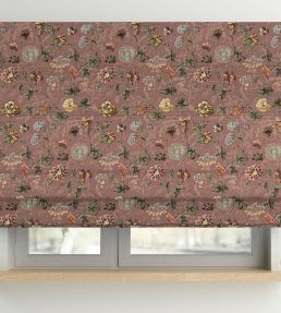 V&A Meadow Fabric by Arley House Pink