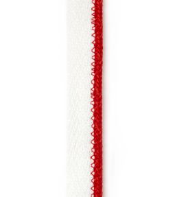 Vertelli Piping Performance Trim by Christopher Farr Cloth Rosso