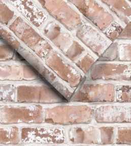 Wayoh Brick Wallpaper by Woodchip & Magnolia Brick