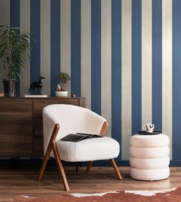 Wide Stripe Wallpaper by Ohpopsi Plaster